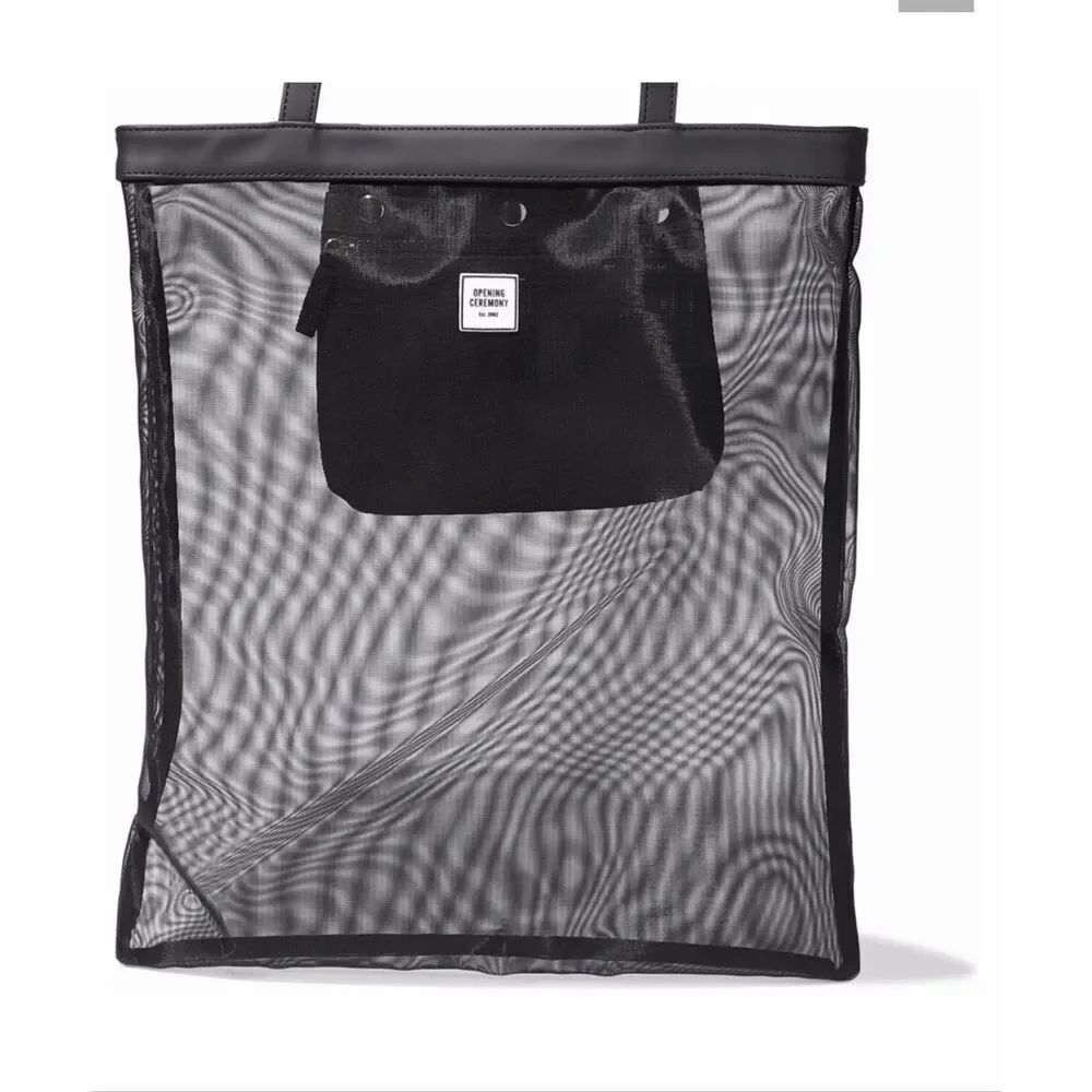Opening Ceremony Mesh Tote | Black